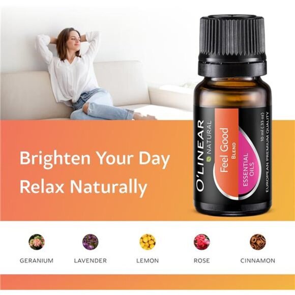 Essential Oils 6 Blends Set - Perfect for Humidifiers and Diffusers Aromatherapy - Picture 4 of 8